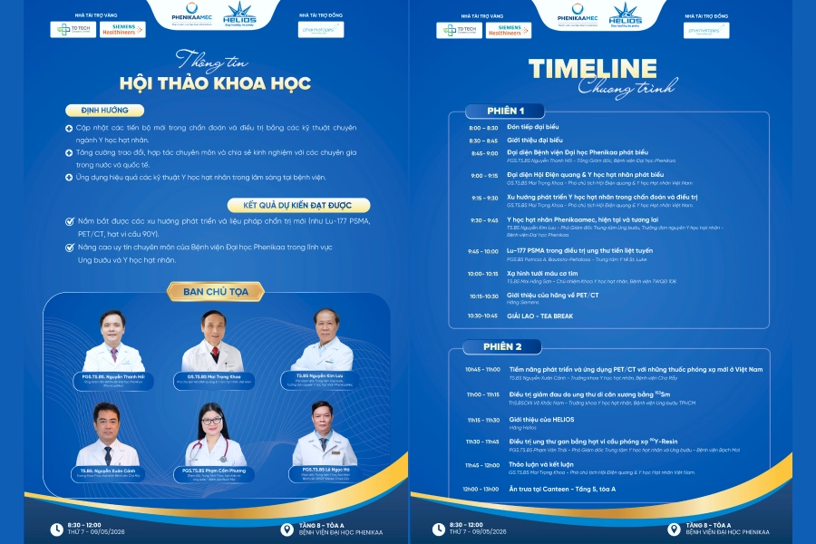 Hội thảo “Y học hạt nhân chẩn đoán và điều trị trong kỷ nguyên y học chính xác” 